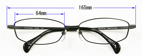 大きいメガネ スタイリッシュな大きいメガネ オプティックレインボー東京西荻窪の眼鏡店